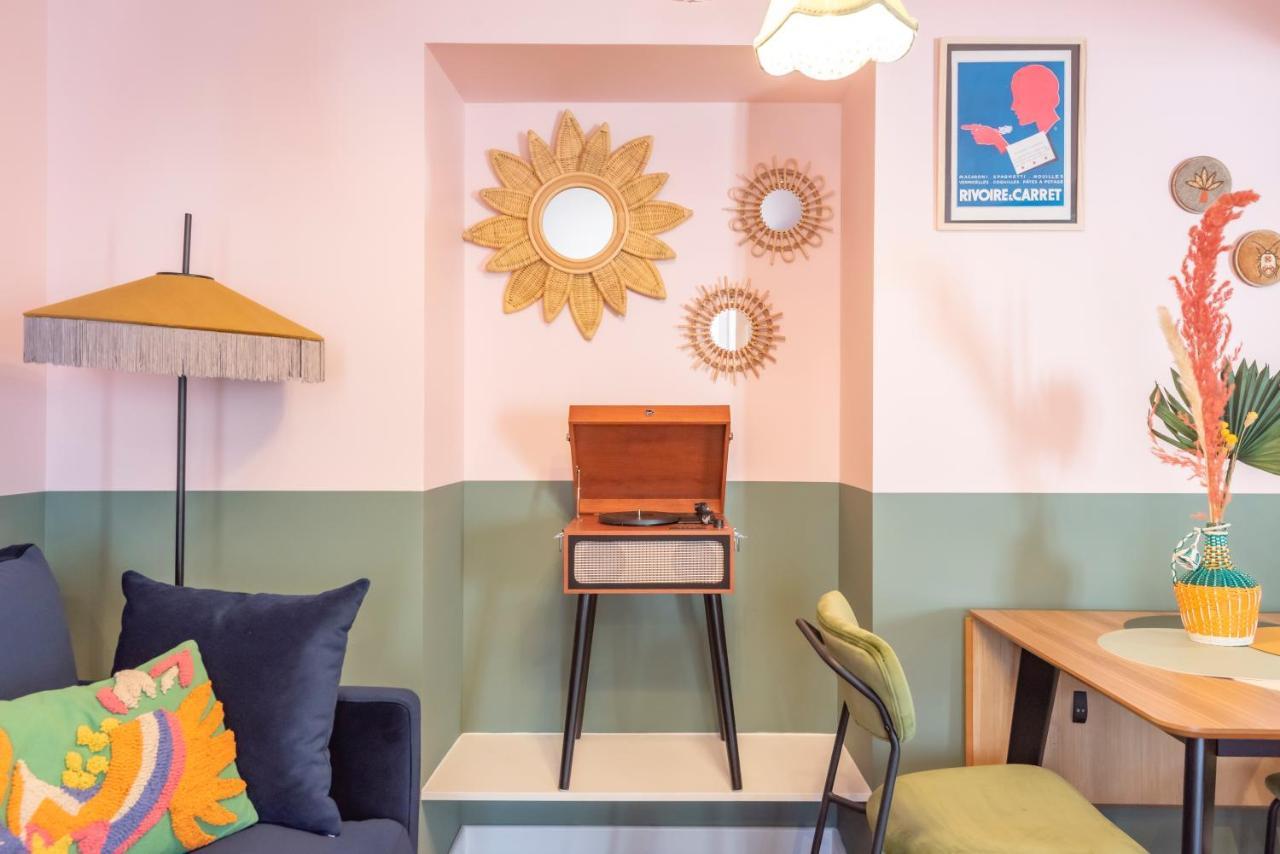 Le Vintage . Centre-Ville Macon . Atypique . Proche Gare . Wifi . Climatisation . Confortable . Buitenkant foto